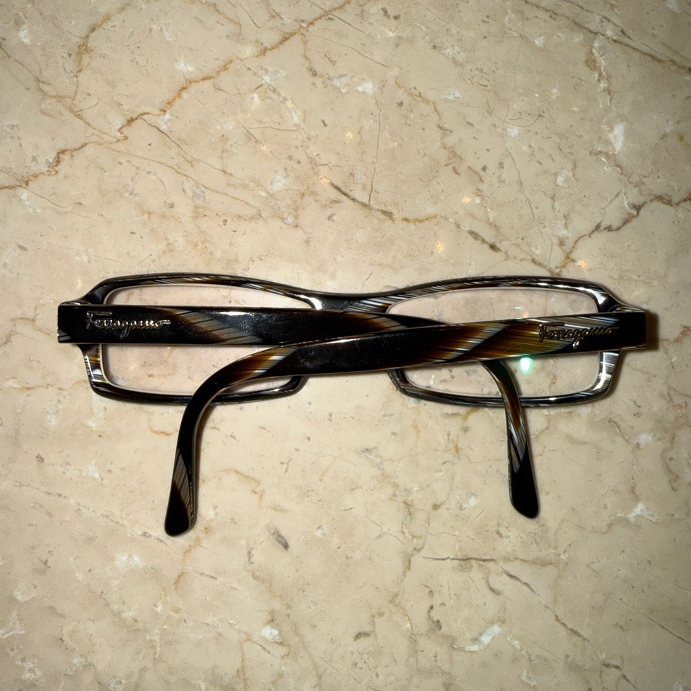 Salvatore Ferragamo Y2K Vintage 2630 251 54-16 140 Eyeglasses 🇮🇹 - Picture 6 of 8